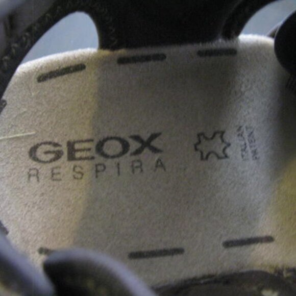 Brand New, never worn Men's GEOX Respira suede Sandals 12.5 - Picture 3 of 6